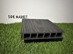 Террасная доска из ДПК Polywood Duo 3-D Серый 