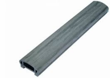 Перила верхнее дпк TimberTex серый 3D