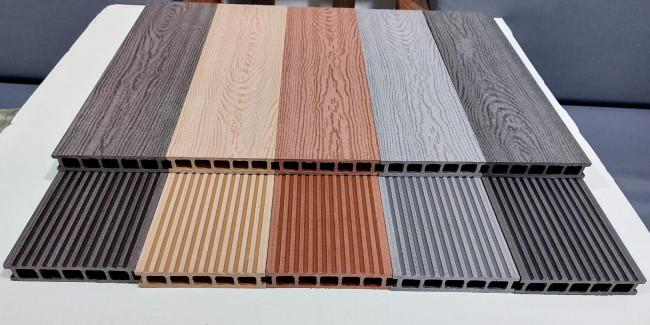 Террасная доска дпк Latitudo Евро Серый 