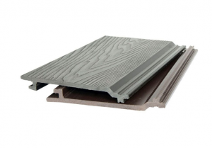 Сайдинг ДПК серия MURUS 155х21 мм, цвет  Графит