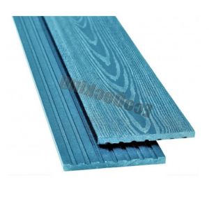 Заборная доска   из ДПК ECODECKING Лазурь